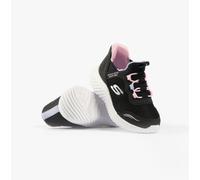 Skechers BOUNDER - SIMPLE CUTE Girls Trainers Black - Size UK 6 Infant