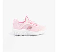 Skechers Bounder - Simple Cute Girls Trainers Light Pink - Size UK 11.5 Kids