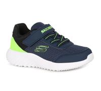 Skechers Boys Bounder Sneaker – Navy/Lime – UK 5 Child
