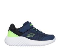 Skechers Bounder - Trekzic Sneaker in Navy Blue/Lime, Size 9 | Synthetic/Textile, Machine Washable