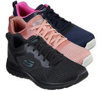 Skechers Bountiful Quick Path Womens Casual Sports Walking Trainers - Navy - UK 8 / EU 41
