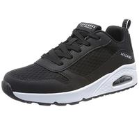 Skechers Boy's 403667l Blk Trainers, Black Synthetic Textile White Trim, 11.5 UK