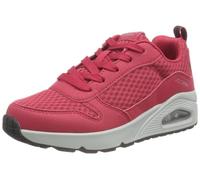 Skechers Boy's 403667l Red Trainers, Red Synthetic Textile Light Gray Trim, 11 UK