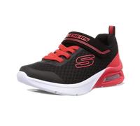 Skechers Boy's 403773l Bkrd Sneaker, Black Textile Red Trim, 12.5 UK
