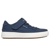 Skechers Boy's Arcade - Race Ya There Sneaker in Navy Blue, Size 2 | Textile