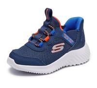 Skechers Bounder Brisk Burst Trainers Blue EU 34 Boys