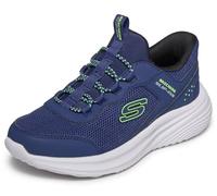 Skechers Boy's Bounder Pro Slip-in Trainers, Navy, 12 UK Child