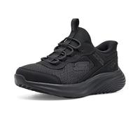Skechers Boy's Bounder PRO Trainers, Black Synthetic/Black Textile/Trim, 1.5 UK Child