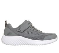 Skechers Boy's Bounder - Quantarun Sneaker in Gray, Size 9.5 | Textile/Synthetic, Machine Washable