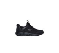 Skechers Boy's Bounder Slip-Ins Sneaker Black/Black in Black | Size: Infant 13 Skechers Black Infant 13