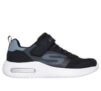 Skechers Boys Bounder-tech Sneaker, Black Charcoal, 10.5 UK Child