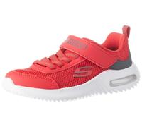Skechers Boy's Bounder-Tech Sneakers, Red Grey, 9.5 UK Child