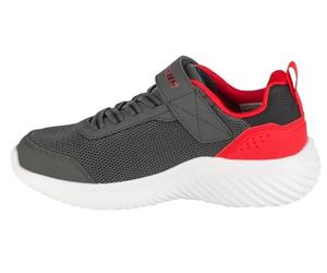 Skechers Boy's Bounder-Tech Ultravoid Sneakers, Charcoal Red, 13 UK Child
