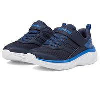Skechers Boy's Boundless Sneakers, Navy Synthetic/Navy Textile/Blue Trim, 1 UK Child