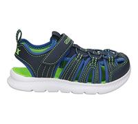 Skechers Boys C-flex 2.0 Heat Blast Fisherman Sandal, Navy Royal Synthetic Lime Trim, 13 UK