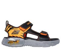 Skechers Boy's Creature-Splash - Bugtacular Sandals in Black/Yellow, Size 13 | Synthetic, Machine Washable