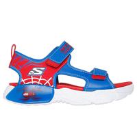 Skechers Boy's Creature-Splash - Bugtacular Sandals in Blue/Red, Size 10.5 | Synthetic, Machine Washable