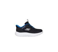 Skechers Boy's Dyna-Lite Slip-Ins Sneaker Black/Royal in Black | Size: Infant 7 Skechers Black Infant 7