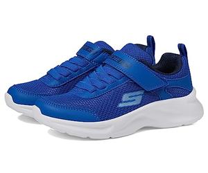 Skechers Boy's Dynamatic Sneakers, Blue Textile / Synthetic / Lime Trim, 9.5 UK Child