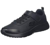Skechers Boy's Dynamight Day School Sneaker, Black Black Black Bbk, 4 UK