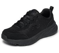 Skechers Boy's Edgeride Rekze Trainers, Black Textile/Synthetic/Black Trim, 2 UK Child