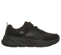 SKECHERS BOYS GIRLS TRAINERS EDGERIDGE SHOES JUNIOR KIDS STRAP SCOOL BLACK