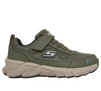 Skechers Boy's Elite Sport Tread - Aquavek Sneaker in Olive, Size 12 | Synthetic/Textile
