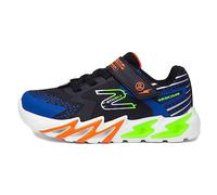 Skechers Unisex Kids Slip-On Shoes Flex-Glow Bolt Light-Up Black UK 2