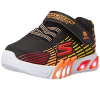 Skechers Boy's Flex-glow Elite Sneaker, Black B, 5 UK Child