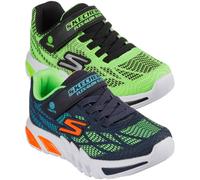 Skechers Boys Flex Glow Elite Vorlo Light Up Sporty Trainers - Green - Size UK 13 Kids