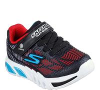 Skechers Boys Flex-Glow Elite Vorlo Trainers (Black/Royal Blue) - Size UK 7 Infant