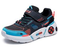 Skechers Boy's Gametronix 2.0 Sneaker | Casual, play steps, adjustable closure, machine washable, padded insole