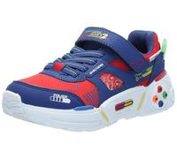 Skechers Boys Gametronix 2.0 Sneaker, Blue Multi, 11 UK Child