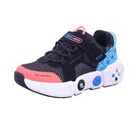 Skechers Boys Gametronix Sneaker, Black Synthetic Mesh Mutli Trim, 10 UK