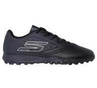 Skechers Razor 1.5 Jr Youth TF Sneaker in Black/Silver | Synthetic/Textile