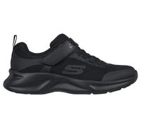 Skechers Infinite Heart Lights Casual Shoes, Black Mesh/Black Trim, 13 UK