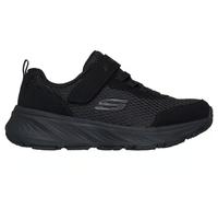 SKECHERS BOYS GIRLS TRAINERS EDGERIDGE SHOES JUNIOR KIDS STRAP SCOOL BLACK