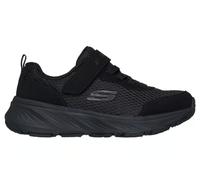 SKECHERS BOYS GIRLS TRAINERS EDGERIDGE SHOES JUNIOR KIDS STRAP SCOOL BLACK