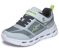 Skechers Boys' Glide-Step Lights Trainer, Grey, 1 UK Child
