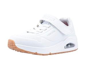 Skechers Boys' Glide-Step Sport Wave Blitz Trainers, White, 33 EU