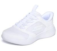 Skechers Boys' GO Run 400 V.2 Trainer, White, 10 UK Child