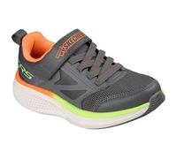 Skechers Boy's Go Run Elevate 2.0 Find My Sneakers, Charcoal Textile/Charcoal Synthetic/Orang, 10 UK Child