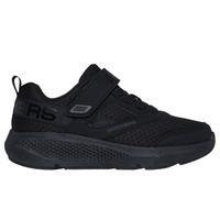 Skechers Boy's GO RUN Elevate - Astonishing Speed Sneaker in Black, Size 11 | Textile/Synthetic, Machine Washable