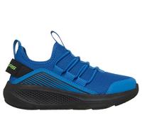 Skechers Boy's GO RUN Elevate Sneaker in Blue/Black, Size 6 | Textile/Synthetic, Machine Washable
