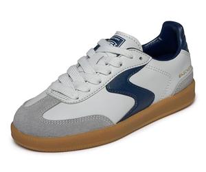 Skechers Boy's Hotshot Junior Varsity Sneakers, Grey Navy, 3 UK Child