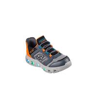 Skechers Boy's Hypno-Flash 2.0 Odelux Trainer in Charcoal | Size: Infant 9.5 Skechers Charcoal Infant 9.5