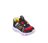 Skechers Boy's Hypno-Flash 2.0 - Vexlux Trainers in Black | Size: Infant 4 Skechers Black Infant 4