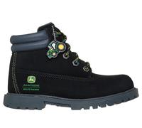 Skechers Boy's John Deere: Power Reach - Rugged-Dozer Boots in Black, Size 4 | Synthetic