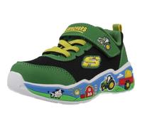 Skechers Boys' Barn-Squad Buddies Trainer, Green, 8 UK Toddler