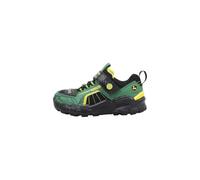 Skechers Boy's Adventure Track Rugged-Brights Sneakers, Green Synthetic/Black Textile/Yellow Trim, 2 UK Child